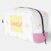 Trousse De Toilette Joli rose. (Coin droit)