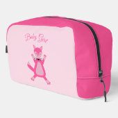 Trousse De Toilette Joli rose bébé fille Fox personnalisé (Coin droit)