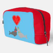 Trousse De Toilette Joli Seals de baiser de Noël (Coin droit)