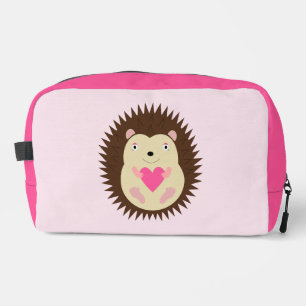 Trousse De Toilette Jolie bébé fille hérisson rose
