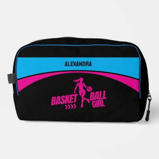 Trousse De Toilette Joueur de basket-ball, Jeu d'anniversaire de la fi (Recto)