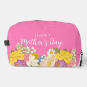 Trousse De Toilette Joyeuse Fête des mères florales (Recto)