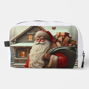 Trousse De Toilette Joyeux Noël vintage Père Noël