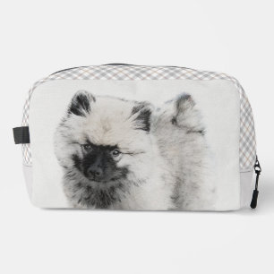 Trousse De Toilette Keeshond Dessin Kees Puppy Cute Original Chien Art