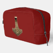 Trousse De Toilette Kit dopé rouge Gold Thor Hammer (Coin droit)