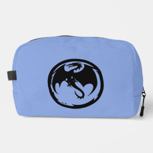 Trousse De Toilette Kit dopp bleu Dragon noir