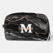 Trousse De Toilette Kit Dopp pour agate Parties scintillant or Rose no (Recto)