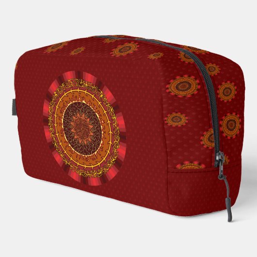 Trousse De Toilette Kit Mandala de Feu Dopp (Coin droit)