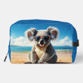 Trousse De Toilette Koala sur une plage de sable (Verso)