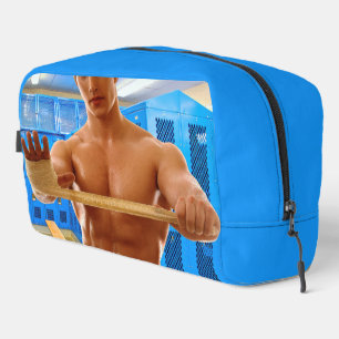 Trousse De Toilette La chemise de SlipperyJoe homme musclé abs poitrin