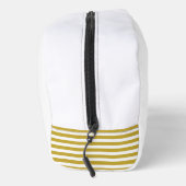 Trousse De Toilette La Mariée - Deux Coeurs Or Élégants (Droite)