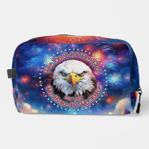 Trousse De Toilette La Terre De La Liberté Maison Brown Eagle Feux D'A
