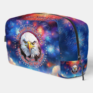 Trousse De Toilette La Terre Des Hommes Libres Feu D'artifice Aigle Br