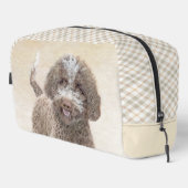 Trousse De Toilette Lagotto Romagnolo Peinture Cute Original Chien Art (Coin droit)