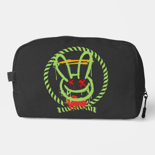 Trousse De Toilette lapin effrayant (Recto)