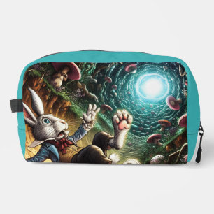 Trousse De Toilette Lapin Panique Tombant Dans Le Trou Du Lapin
