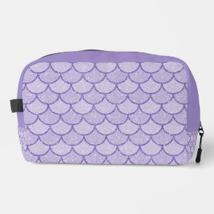 TROUSSE DE TOILETTE LAVENDER PARTIES SCINTILLANT REGARDER MERMAID ÉCHE
