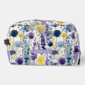 Trousse De Toilette Lavender Wildflowers Floral Personalized  (Recto)