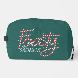 Trousse De Toilette Le logo du Sucre de canne Snowman Frosty