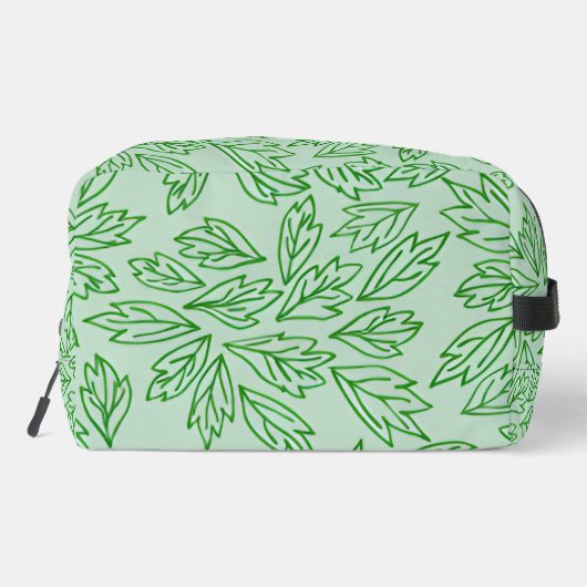 Trousse De Toilette Leaf pattern Design (Verso)