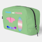 Trousse De Toilette LGBTQIA Transgenre Fierté Caterpillar to Butfly (Coin droit)
