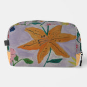 Trousse De Toilette Lily orange (Recto)