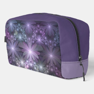 Trousse De Toilette Lit de fleurs Art Fractal Abstrait tendance brilla