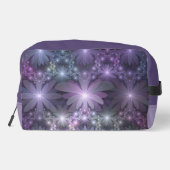 Trousse De Toilette Lit de fleurs Art Fractal Abstrait tendance brilla (Verso)