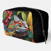 Trousse De Toilette Lizard Leaves & Colour (Coin droit)