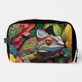Trousse De Toilette Lizard Leaves & Couleur (Recto)