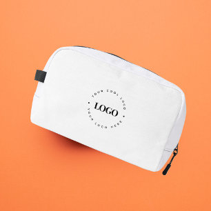 Trousse De Toilette Logo d'affaires circulaire personnalisé minimalist