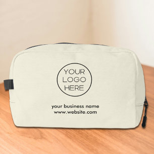 Trousse De Toilette Logo d'affaires personnalisé minimaliste élégant