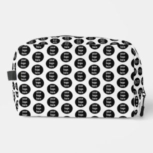 Trousse De Toilette Logo d'entreprise promotionnel Motif noir blanc