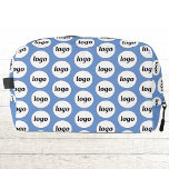 Trousse De Toilette Logo Motif Promotionnel Business Blue<br><div class="desc">Ajoutez votre propre logo à ce design. Minimaliste et professionnel. Idéal pour un produit promotionnel pour vos employés,  employés,  clients et clients. Idéal pour les salons,  les voyages,  les événements d'entreprise ou sportifs et les cadeaux. Pour les autres versions,  consultez la collection.</div>