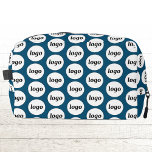 Trousse De Toilette Logo Motif Promotionnel Business Turquoise Vert<br><div class="desc">Ajoutez votre propre logo à ce design. Minimaliste et professionnel. Idéal pour un produit promotionnel pour vos employés,  employés,  clients et clients. Idéal pour les salons,  les voyages,  les événements d'entreprise ou sportifs et les cadeaux. Pour les autres versions,  consultez la collection.</div>