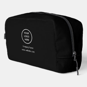 Trousse De Toilette Logo Personnalisé Entreprise Black Business Entrep