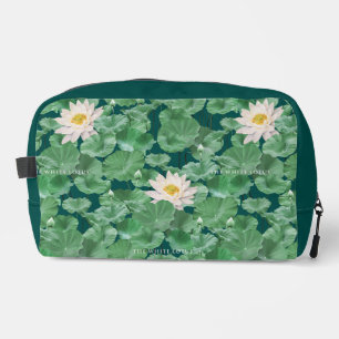 Trousse De Toilette Lotus Lagoon Motif - Le Lotus Blanc