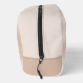 Trousse De Toilette Lumière Abstraite Brown et Tan (Droite)