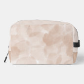 Trousse De Toilette Lumière Abstraite Brown et Tan (Verso)