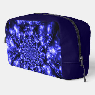 Trousse De Toilette Lumières Bleues Étincelantes
