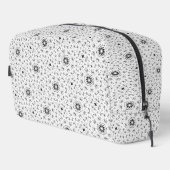 Trousse De Toilette Maacah001 B&W Doodle abstrait (Coin droit)