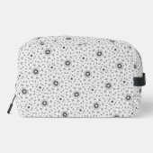 Trousse De Toilette Maacah001 B&W Doodle abstrait (Verso)