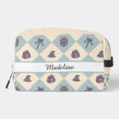 Trousse De Toilette Magic Academy Wizard School Name Travel  Blue (Verso)