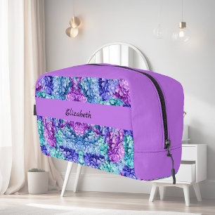 Trousse De Toilette Magnifiques fleurs d'hydrangée, personnalisables