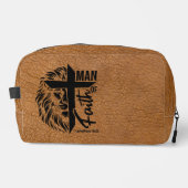Trousse De Toilette Man of Faith (1 Corinthians 16:13) (Recto)
