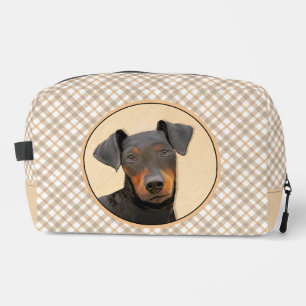 Trousse De Toilette Manchester Terrier Peinture Art animal original