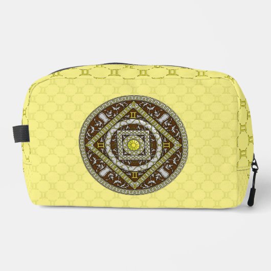 Trousse De Toilette Mandala des Gémeaux (Recto)
