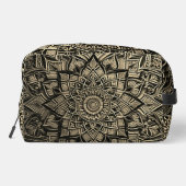 Trousse De Toilette Mandala doré (Verso)