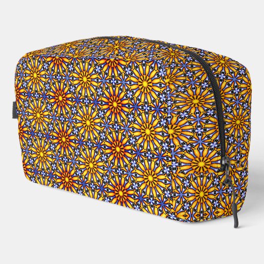 Trousse De Toilette Mandala du Soleil Céleste (Coin droit)