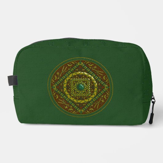 Trousse De Toilette Mandala du Taureau (Recto)